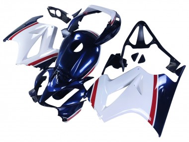 Online 2002-2013 Honda VFR 800 Motorcycle Fairings - White Red Dark Blue Canada
