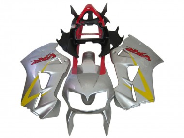 Online 2002-2013 Honda VFR 800 Motorcycle Fairings - Silver Red Yellow Canada