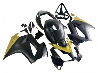 Online 2002-2013 Honda VFR 800 Motorcycle Fairings - Yellow Matte Black Canada