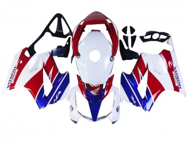 Online 2002-2013 Honda VFR 800 Motorcycle Fairings - White Red Blue Motul Canada