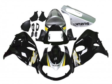 Online 1998-2003 Suzuki TL1000R Motorcycle Fairings - Glossy Black Silver Yellow Canada