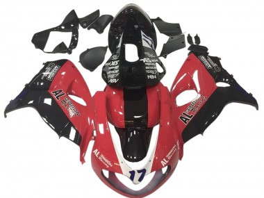 Online 1998-2003 Suzuki TL1000R Motorcycle Fairings - Red Black Racing 17 Canada