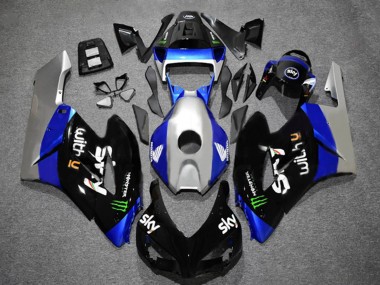 Online 2004-2005 Honda CBR1000RR Motorcycle Fairings - Silver Blue Glossy Black Green Monster Sky Canada