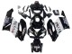 2004-2005 Honda CBR1000RR Motorcycle Fairings - Glossy Black White West Canada