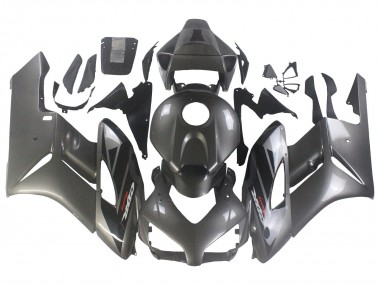 Online 2004-2005 Honda CBR1000RR Motorcycle Fairings - Glossy Grey Glossy Black Canada