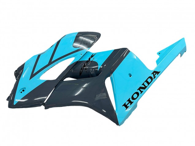 2004-2005 Honda CBR1000RR Motorcycle Fairings - Light Blue Glossy Black Canada
