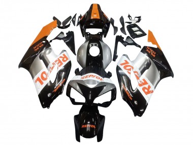 Online 2004-2005 Honda CBR1000RR Motorcycle Fairings - Orange Silver Glossy Black Repsol Canada