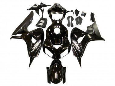 Online 2006-2007 Honda CBR1000RR Motorcycle Fairings - Glossy Black Matte Black Canada