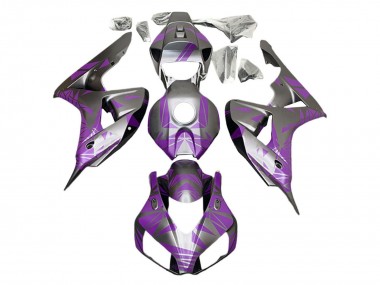 Online 2006-2007 Honda CBR1000RR Motorcycle Fairings - Silver Light Purple Canada