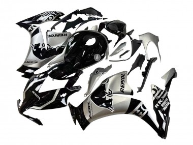 Online 2012-2016 Honda CBR1000RR Motorcycle Fairings - Silver Glossy Black Repsol Red Bull Canada