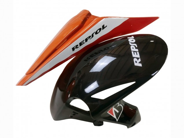 2012-2016 Honda CBR1000RR Motorcycle Fairings - Orange White Red Repsol Canada