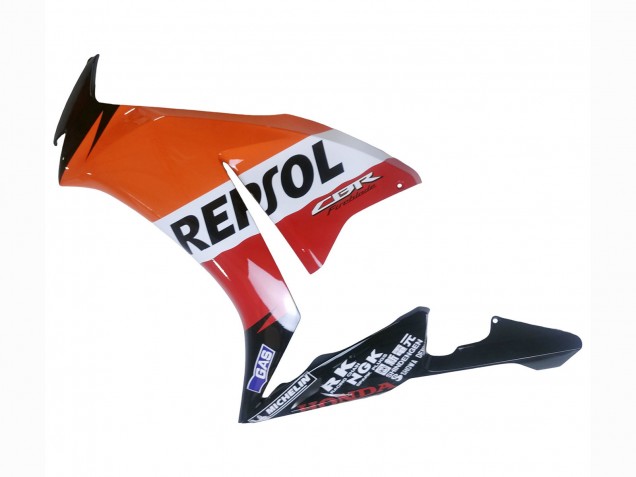 2012-2016 Honda CBR1000RR Motorcycle Fairings - Orange White Red Repsol Canada