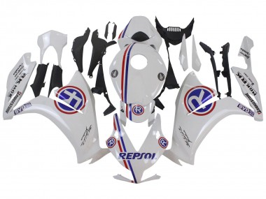 Online 2012-2016 Honda CBR1000RR Motorcycle Fairings - White Blue Red Repsol Canada