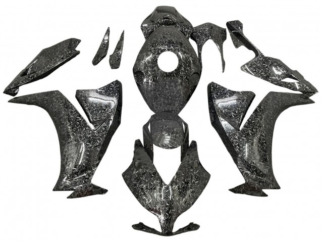 2012-2016 Honda CBR1000RR Motorcycle Fairings - Black Forged Carbon Fiber Canada