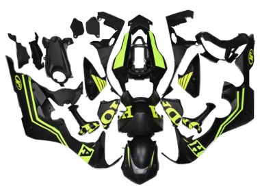 Online 2017-2023 Honda CBR1000RR Motorcycle Fairings - Matte Black Yellow Canada