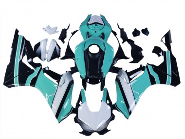 Online 2017-2023 Honda CBR1000RR Motorcycle Fairings - White Light Blue Glossy Black Canada