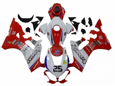 Online 2017-2023 Honda CBR1000RR Motorcycle Fairings - White Red Blue 25 Canada