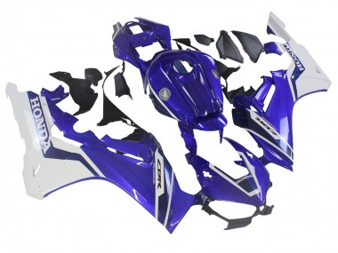 Online 2017-2023 Honda CBR1000RR Motorcycle Fairings - White Blue Canada