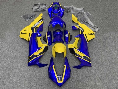 Online 2017-2023 Honda CBR1000RR Motorcycle Fairings - Yellow Blue Canada