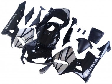Online 2003-2004 Honda CBR600RR Motorcycle Fairings - Silver Glossy Black Canada