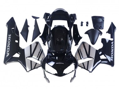 Online 2003-2004 Honda CBR600RR Motorcycle Fairings - Silver Glossy Black Canada