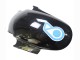 2003-2004 Honda CBR600RR Motorcycle Fairings - Light Blue Red Glossy Black Dunlop Canada