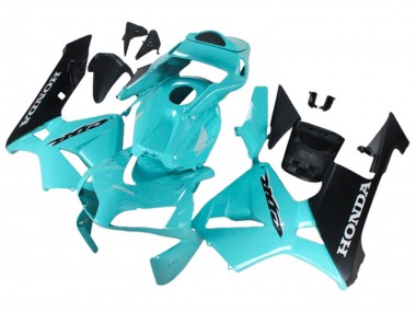 Online 2003-2004 Honda CBR600RR Motorcycle Fairings - Light Blue Black Canada