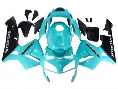 Online 2003-2004 Honda CBR600RR Motorcycle Fairings - Light Blue Black Canada