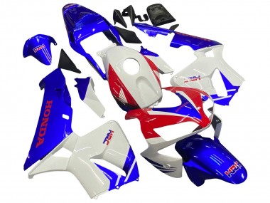 Online 2003-2004 Honda CBR600RR Motorcycle Fairings - White Blue Red HRC Canada