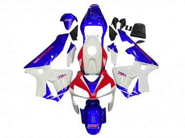 Online 2003-2004 Honda CBR600RR Motorcycle Fairings - White Blue Red HRC Canada
