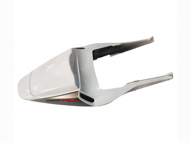 2003-2004 Honda CBR600RR Motorcycle Fairings - White Matte Black Racing Canada