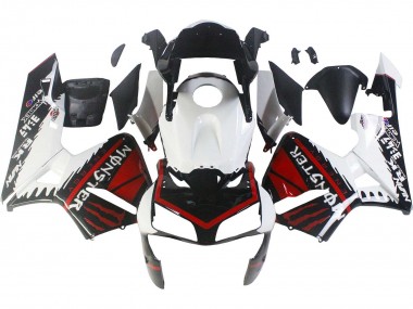 Online 2003-2004 Honda CBR600RR Motorcycle Fairings - White Red Glossy Black Monster Canada