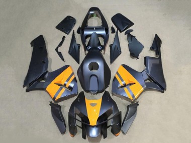 Online 2005-2006 Honda CBR600RR Motorcycle Fairings - Black Yellow Canada