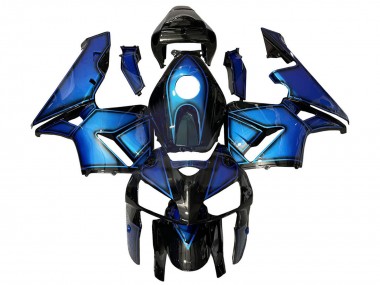 Online 2005-2006 Honda CBR600RR Motorcycle Fairings - Blue Black Canada
