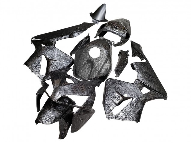 2005-2006 Honda CBR600RR Motorcycle Fairings - Black Forged Carbon Fiber Canada
