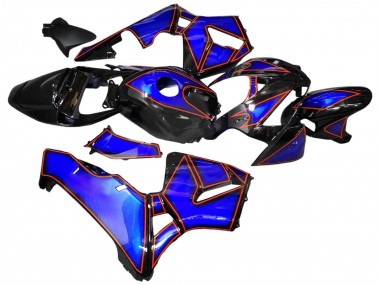 Online 2005-2006 Honda CBR600RR Motorcycle Fairings - Blue Black with Red Line Canada