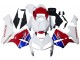 2005-2006 Honda CBR600RR Motorcycle Fairings - White Blue Red Canada