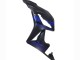 2007-2008 Honda CBR600RR Motorcycle Fairings - Matte Black Blue Repsol Canada
