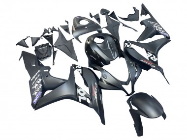 Online 2007-2008 Honda CBR600RR Motorcycle Fairing - Matte Black White Repsol Canada