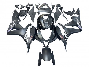 Online 2007-2008 Honda CBR600RR Motorcycle Fairing - Matte Black White Repsol Canada