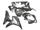 2007-2008 Honda CBR600RR Motorcycle Fairings - Black Forged Carbon Fiber Canada