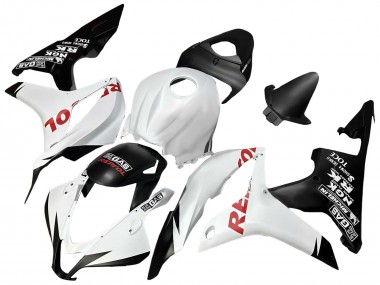 Online 2007-2008 Honda CBR600RR Motorcycle Fairings - White Matte Black Red Repsol Canada