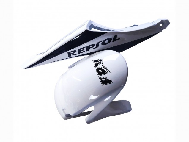 2013-2023 Honda CBR600RR Motorcycle Fairings - White Glossy Black Repsol Canada