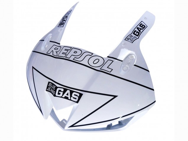 2013-2023 Honda CBR600RR Motorcycle Fairings - White Glossy Black Repsol Canada