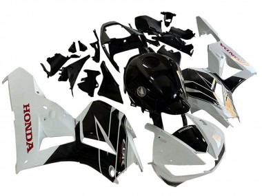Online 2013-2023 Honda CBR600RR Motorcycle Fairing Kits - White Glossy Black Canada