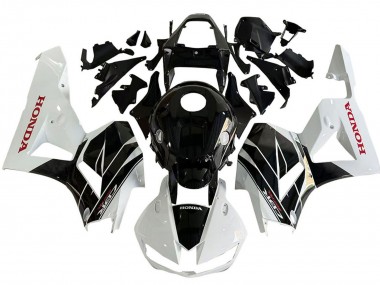 Online 2013-2023 Honda CBR600RR Motorcycle Fairing Kits - White Glossy Black Canada