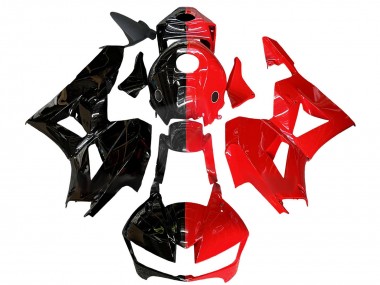 Online 2013-2023 Honda CBR600RR Motorcycle Fairings - Glossy Black Red Split Canada