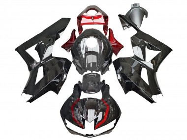 Online 2013-2023 Honda CBR600RR Motorcycle Fairings - Glossy Black Red Canada