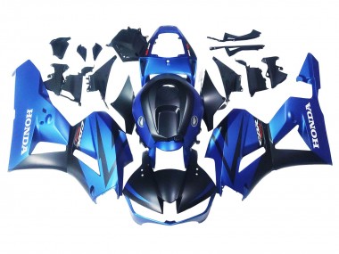Online 2013-2023 Honda CBR600RR Motorcycle Fairings - Blue Matte Black Racing Canada