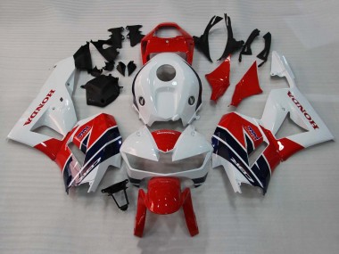 Online 2013-2023 Honda CBR600RR Motorcycle Fairings - White Red Dark Blue HRC Canada